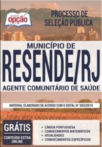 Apostila Seleção Pública Município de Resende – AGENTE COMUNITÁRIO DE SAÚDE