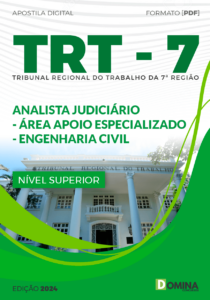 Apostila TRT 7 2024 Analista Judiciário Engenharia Civil