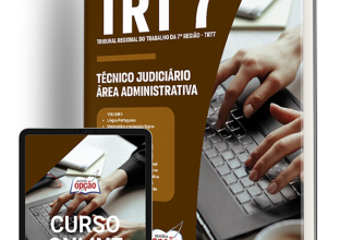 Apostila TRT7 2024 – Técnico Judiciário – Área Administrativa (Q17)