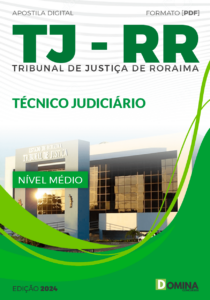 Apostila Técnico Judiciário TJ RR 2024