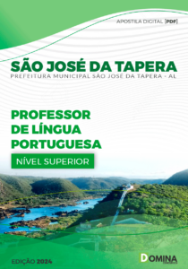 Apostila São José Da Tapera AL 2024 Professor De Língua Portuguesa