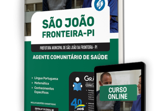 Apostila Prefeitura de São João da Fronteira – PI 2024 – Agente Comunitário de Saúde