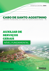 Apostila Câmara Cabo De Santo Agostinho PE 2024 Auxiliar De Serviços Gerais