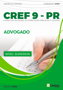 Apostila Advogado CREF 9 PR 2024