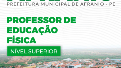 Apostila Afrânio PE 2024 Professor De Educação Física