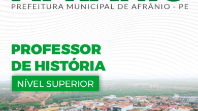 Apostila Afrânio PE 2024 Professor De História