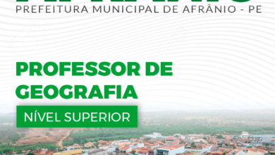 Apostila Afrânio PE 2024 Professor Geografia