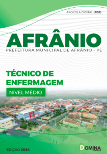 Apostila Afrânio PE 2024 Técnico De Enfermagem