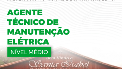 Apostila Ag Técnico Manutenção Elétrica Santa Isabel SP 2024