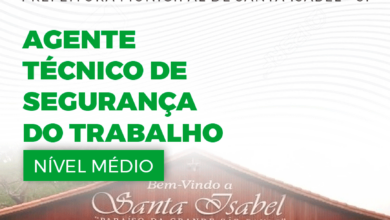 Apostila Ag Técnico Segurança do Trabalho Santa Isabel SP 2024