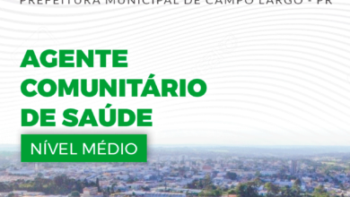 Apostila Agente Comunitário de Saúde Campo Largo PR 2024