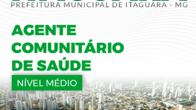 Apostila Agente Comunitário de Saúde Itaguara MG 2024