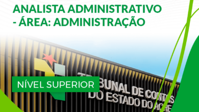 Apostila Analista Administrativo Área Administração TCE AC 2024