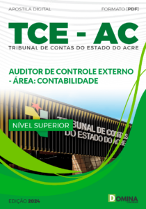 Apostila Analista Controle Externo Contabilidade TCE AC 2024