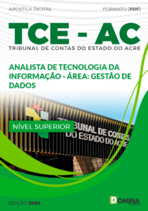 Apostila Analista TI Gestão de Dados TCE AC 2024