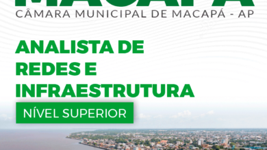 Apostila Analista de Redes Câmara Macapá AP 2024