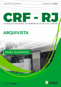 Apostila Arquivista CRF RJ 2024