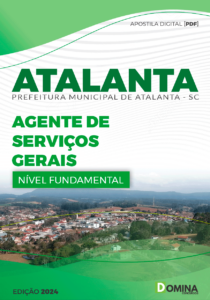 Apostila Atalanta SC 2024 Agente de Serviços Gerais