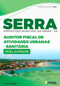 Apostila Auditor Fiscal Sanitária Serra ES 2024