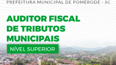 Apostila Auditor Fiscal de Tributos Municipais Pomerode SC 2024