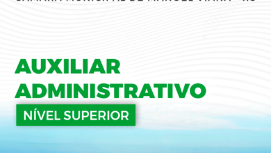 Apostila Auxiliar Administrativo Câmara Manoel Viana RS 2024