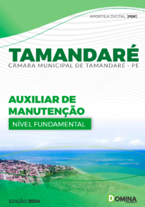 Apostila Auxiliar de Manutenção Câmara Tamandaré PE 2024