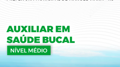 Apostila Auxiliar de Saúde Bucal Manoel Viana RS 2024