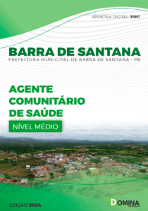 Apostila Barra De Santana PB 2024 Agente Comunitário de Saúde