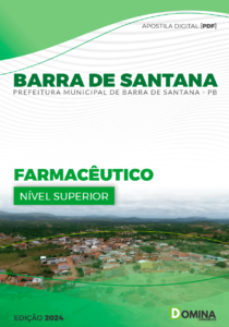 Apostila Barra De Santana PB 2024 Farmacêutico