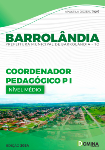 Apostila Barrolândia TO 2024 Coordenador Pedagógico P I