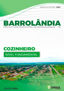 Apostila Barrolândia TO 2024 Cozinheiro