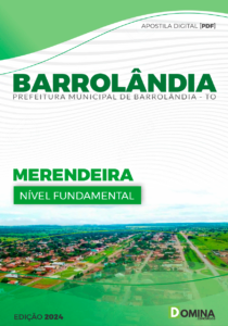 Apostila Barrolândia TO 2024 Merendeira