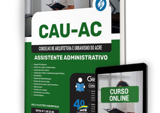 Apostila CAU-AC 2024 – Assistente Administrativo