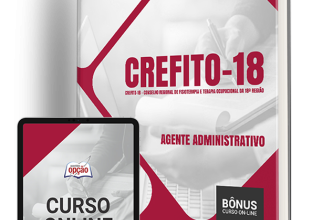 Apostila CREFITO-18 2024 – Agente Administrativo