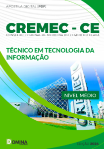 Apostila CREMEC CE 2024 Técnico em Tecnologia da Informação