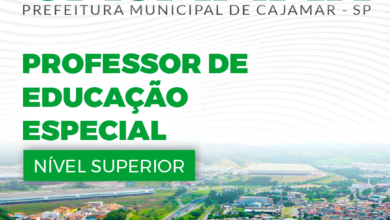 Apostila Cajamar SP 2024 Professor De Educação Especial