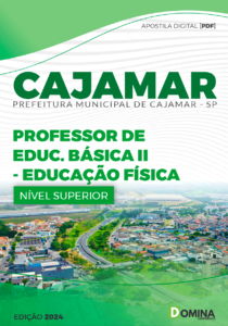 Apostila Cajamar SP 2024 Professor De Educação Física