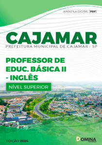 Apostila Cajamar SP 2024 Professor De Inglês