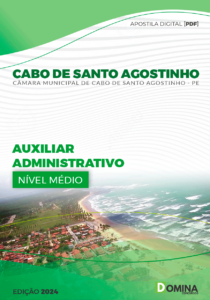 Apostila Câmara Cabo De Santo Agostinho PE 2024 Auxiliar Administrativo