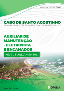 Apostila Câmara Cabo De Santo Agostinho PE 2024 Auxiliar De Manutenção Eletricista