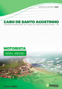 Apostila Câmara Cabo De Santo Agostinho PE 2024 Motorista