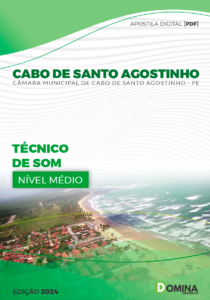 Apostila Câmara Cabo De Santo Agostinho PE 2024 Técnico De Som