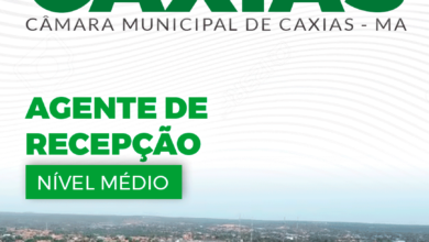 Apostila Câmara Caxias MA 2024 Agente Recepção