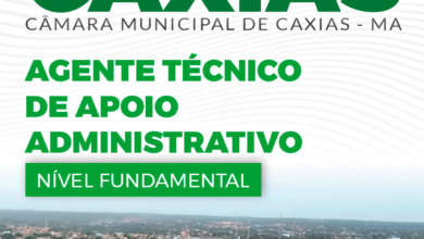 Apostila Câmara Caxias MA 2024 Agente Técnico Apoio Administrativo