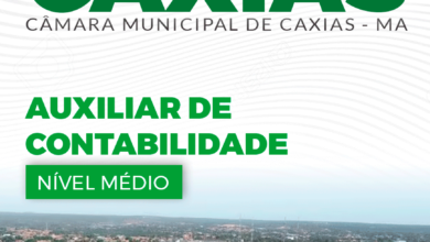 Apostila Câmara Caxias MA 2024 Auxiliar De Contabilidade