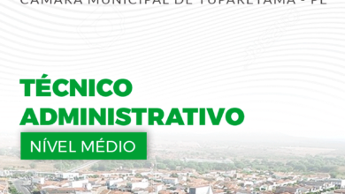 Apostila Câmara Tuparetama PE 2024 Técnico Administrativo