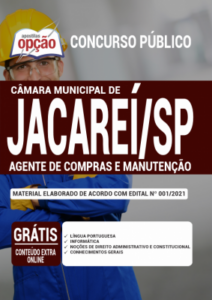 Apostila Câmara de Jacareí – SP – Agente de Compras e Manutenção