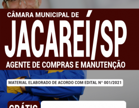 Apostila Câmara de Jacareí – SP – Agente de Compras e Manutenção