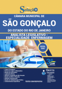 Apostila Câmara de São Gonçalo – RJ – Analista Legislativo – Especialidade: Enfermagem