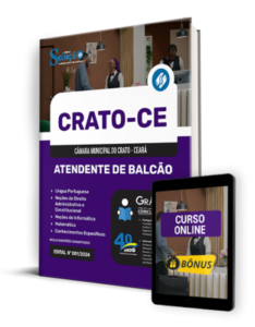 Apostila Câmara do Crato – CE 2024 – Atendente de Balcão